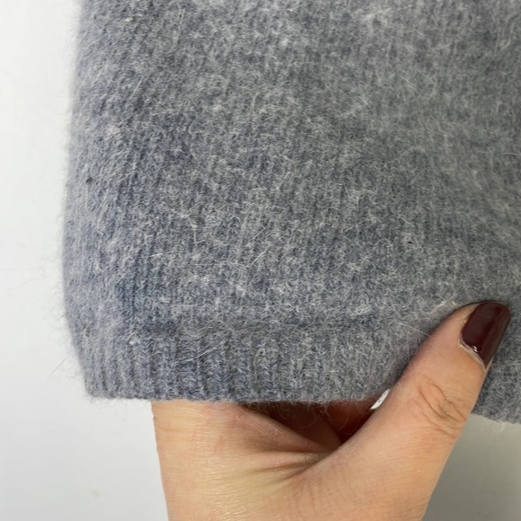 vintage Y2K fuzzy soft angora lambswool baby cropped top - Picture 4 of 6